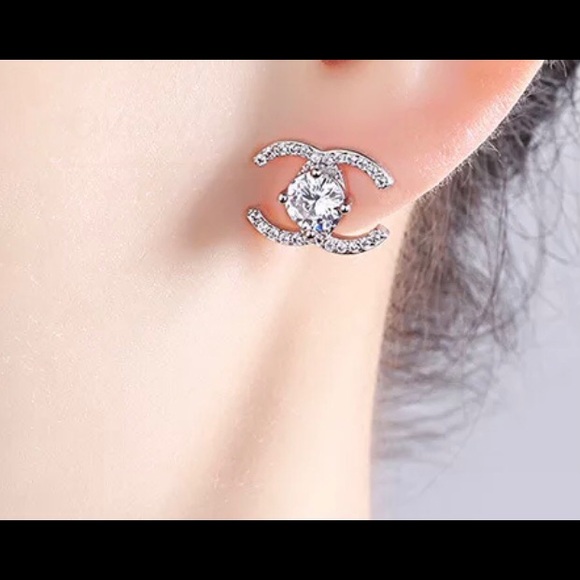 Zircon earrings - Picture 3 of 7